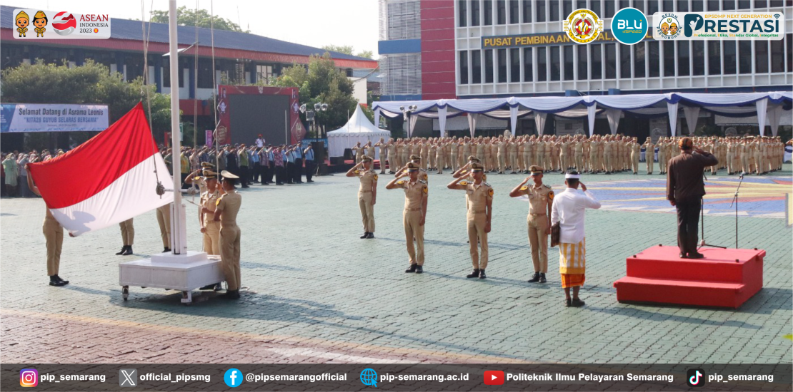 Pip Semarang Gelar Upacara Bendera Sambut Hari Sumpah Pemuda Tahun